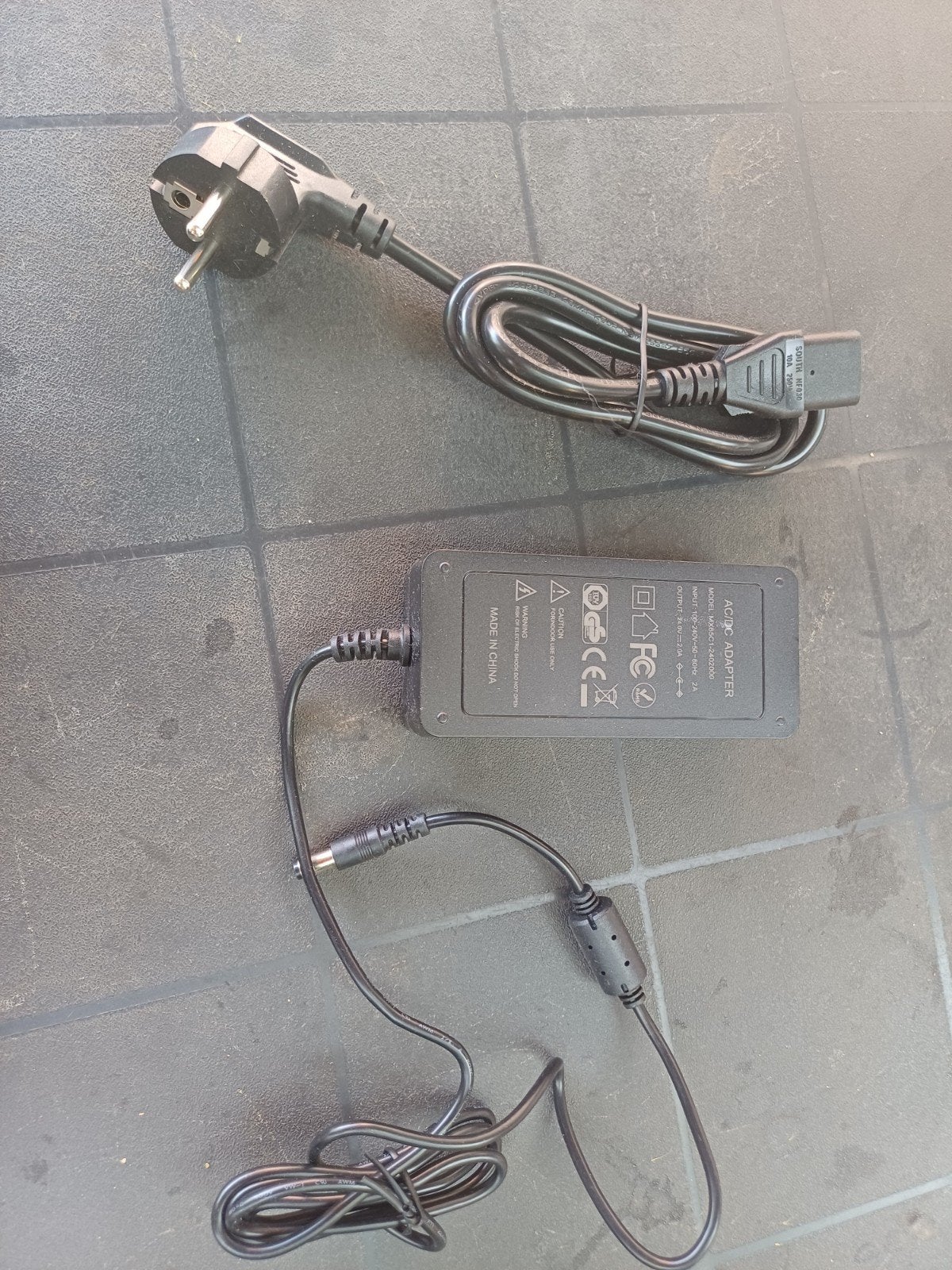 AC/DC Adapter MXSC1-2402000 - 24V 2A Voeding, Onbekend, Nieuw, Ophalen of Verzenden, Onbekend