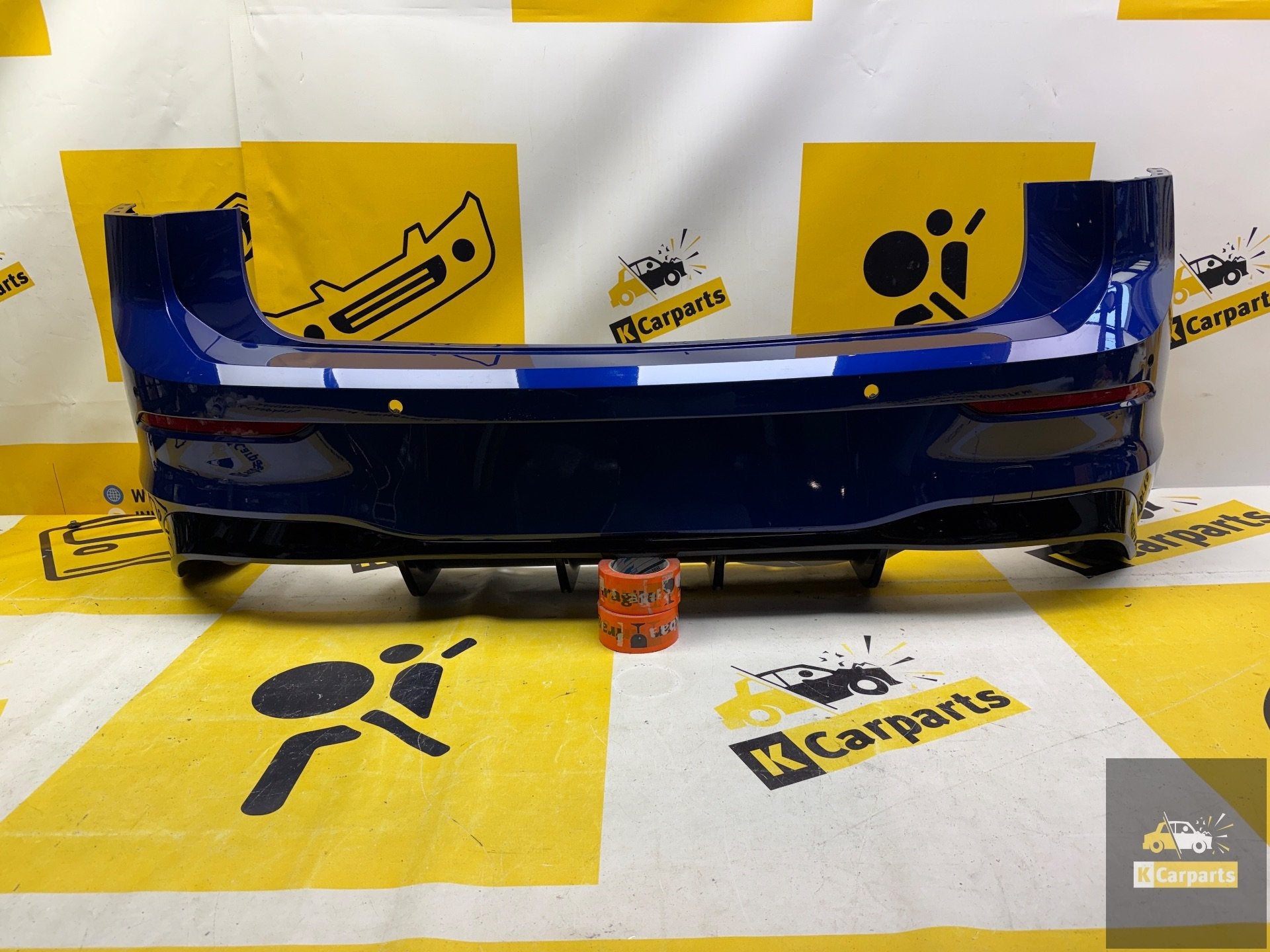 VW GOLF VIII 8.5 R facelift R20 achterbumper 6pdc 5H6807421E, Gebruikt, Volkswagen, Volkswagen AG, Achter