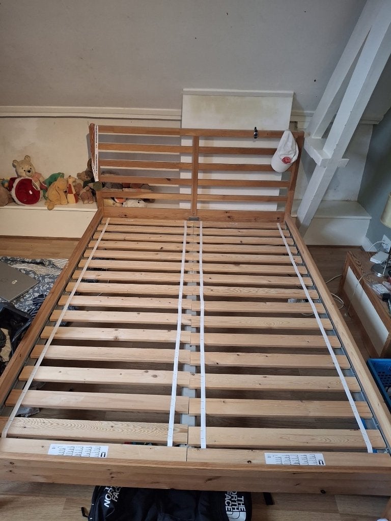 Tarva ikea bed, Huis en Inrichting, Ophalen, Overige kleuren, Tweepersoons, 140 cm