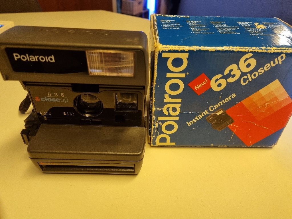 Polaroid 636 Closeup Instant Camera + Originele Doos, Ophalen of Verzenden, Zo goed als nieuw, Polaroid, Polaroid