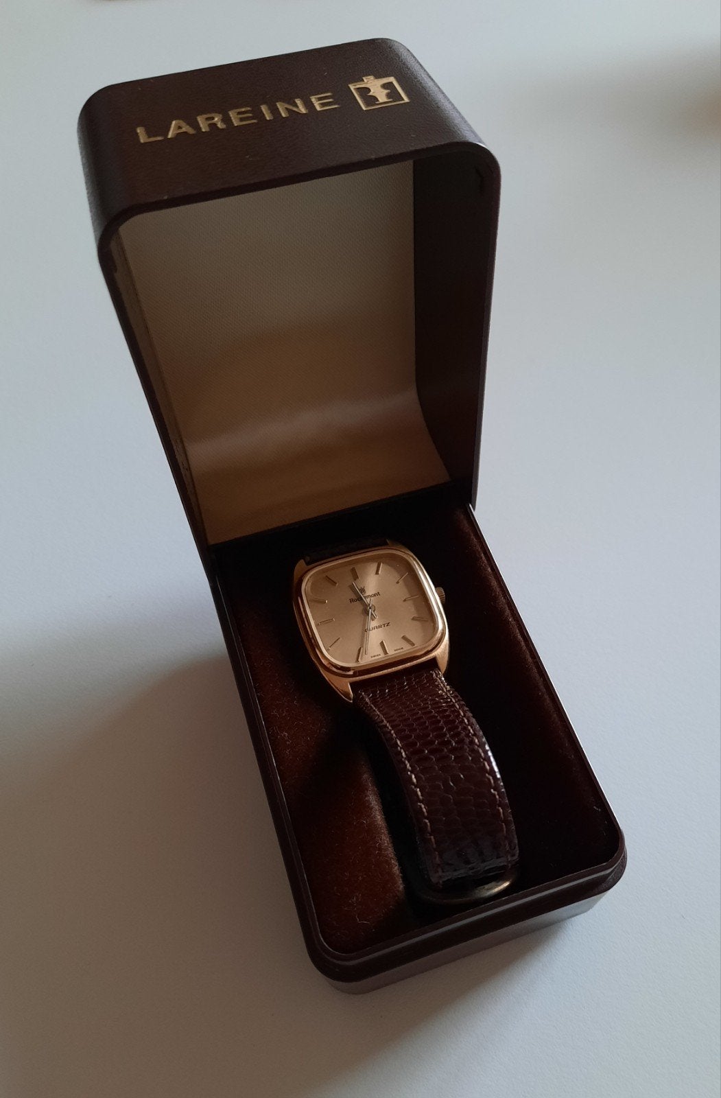Dresswatch Rochemont Tank Swiss, Sieraden, Tassen en Uiterlijk, Overige materialen, Polshorloge, Ophalen, Overige merken