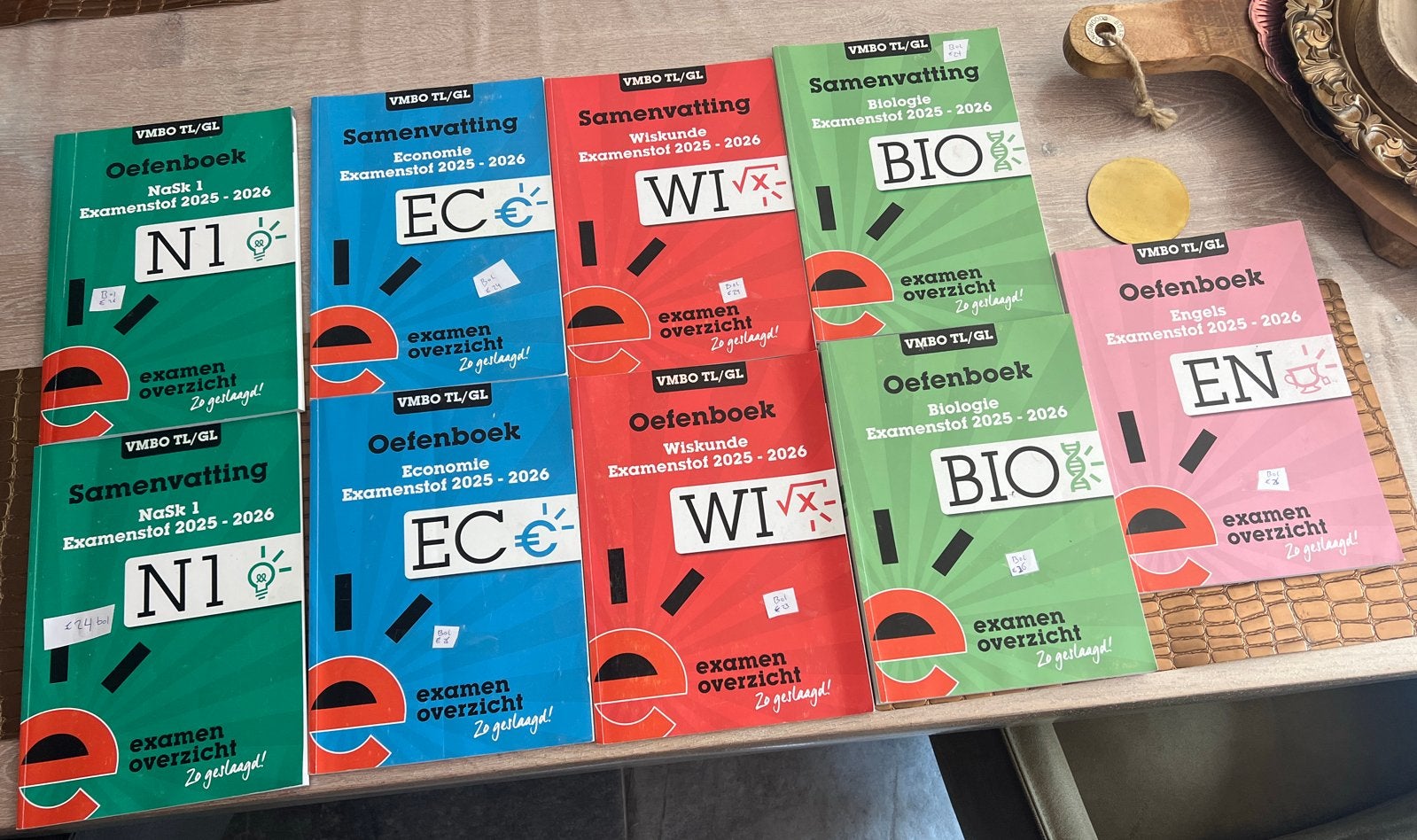 VMBO TL/KGT Examenbundels en lesboeken, Ophalen, Zo goed als nieuw, VMBO, Nederlands
