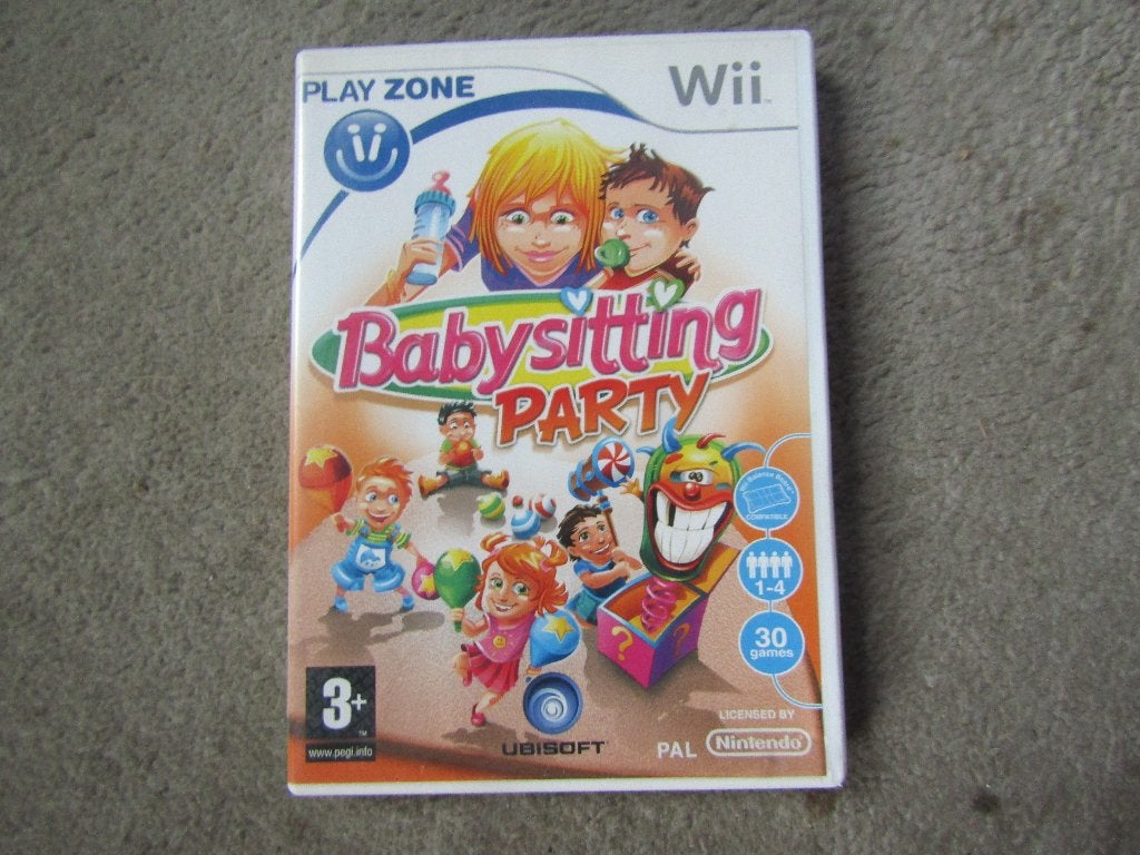 Wii spel: Babysitting party, Puzzel en Educatief, Gebruikt, 1 speler, Ophalen of Verzenden