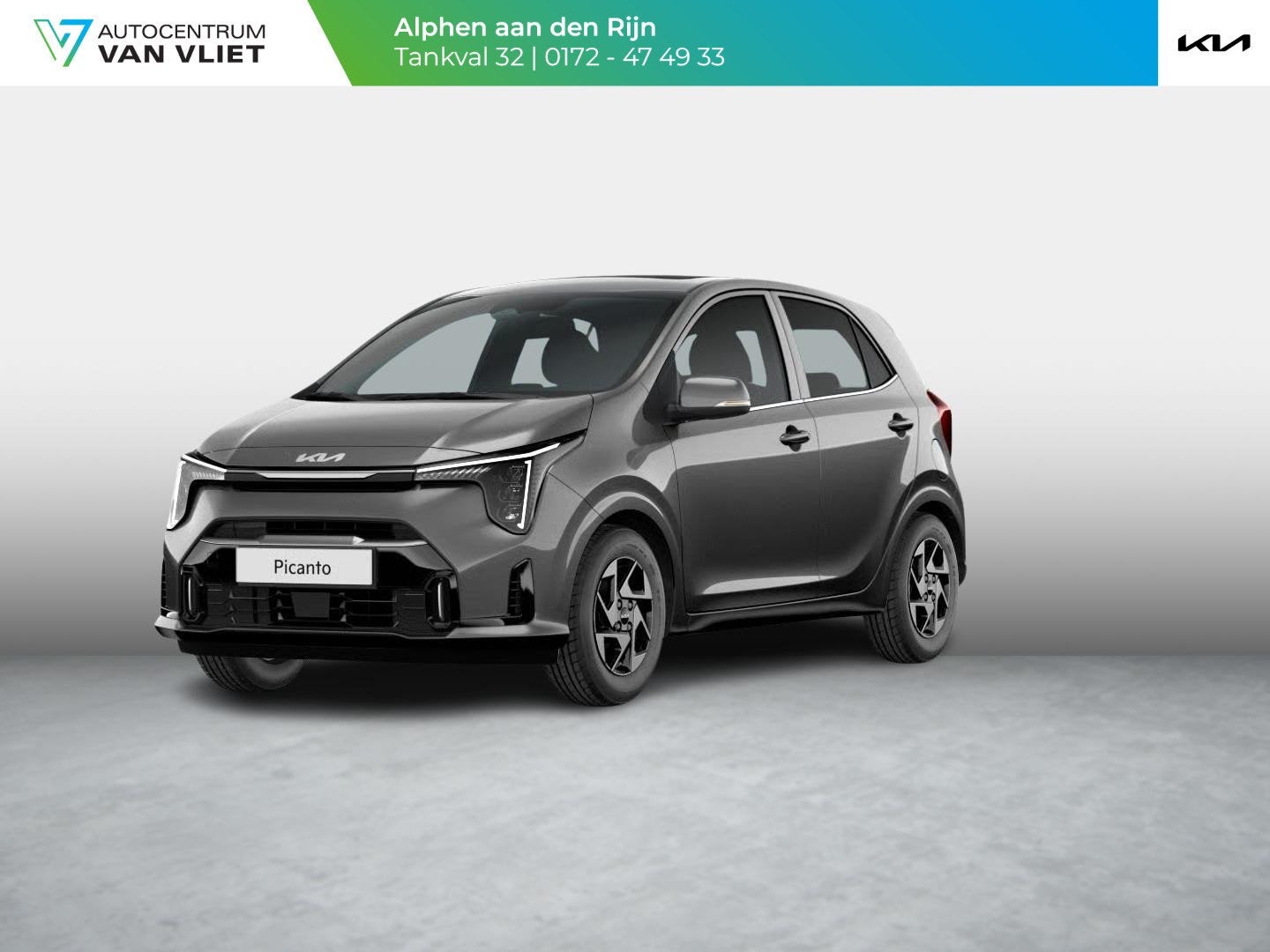 Kia Picanto 1.0 GDi DynamicPlusLine | Actieprijs* | Navi. |, Auto's, Stof, 4 stoelen, 68 pk, Parkeersensor