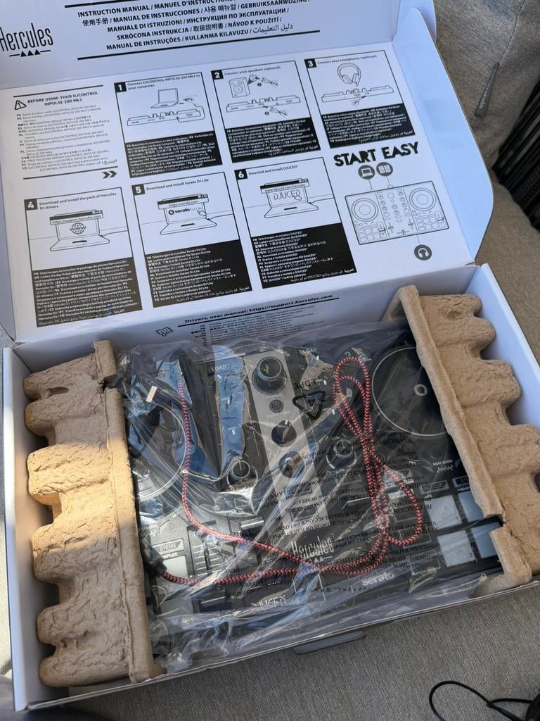 Hercules, djcontrol inpulse 200 mk2, Hobby en Vrije tijd, Elektronica-componenten, Nieuw, Ophalen of Verzenden