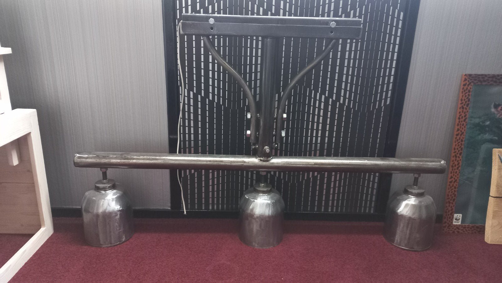stoere lamp, Ophalen of Verzenden, Nieuw, Metaal, Stoer