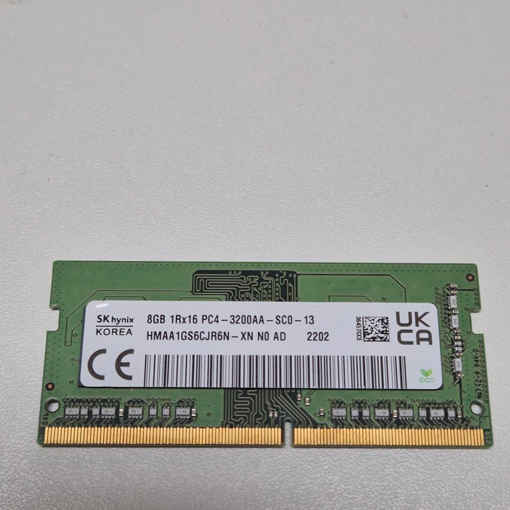 SK Hynix 8GB PC4-3200AA sodimm, Computers en Software, RAM geheugen, Verzenden, DDR4, 8 GB, Zo goed als nieuw