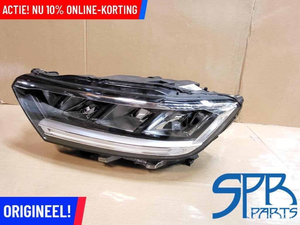 VW T-ROC 2GA FACELIFT FULL LED KOPLAMP LINKS ORIGINEEL KAAL, Gebruikt, VOLKSWAGEN, Volkswagen, Ophalen of Verzenden