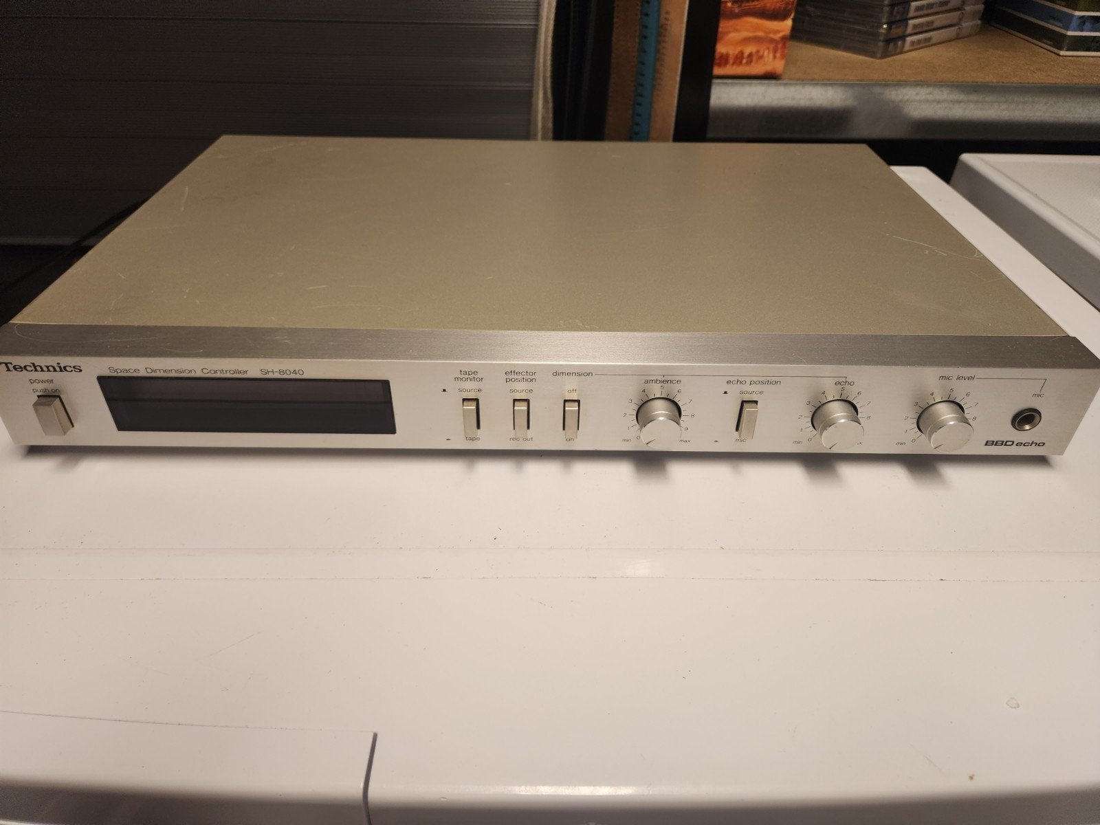 Technics Space Dimension Controller SH-8040 BBD Echo, Ophalen, Gebruikt, Overige systemen, Minder dan 60 watt