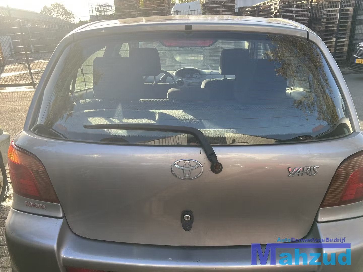 TOYOTA YARIS P1 Grijs achterklep 1999-2004, Auto-onderdelen, Info@toyota.co.jp, Gebruikt, Deur, Toyota Motor Corporation