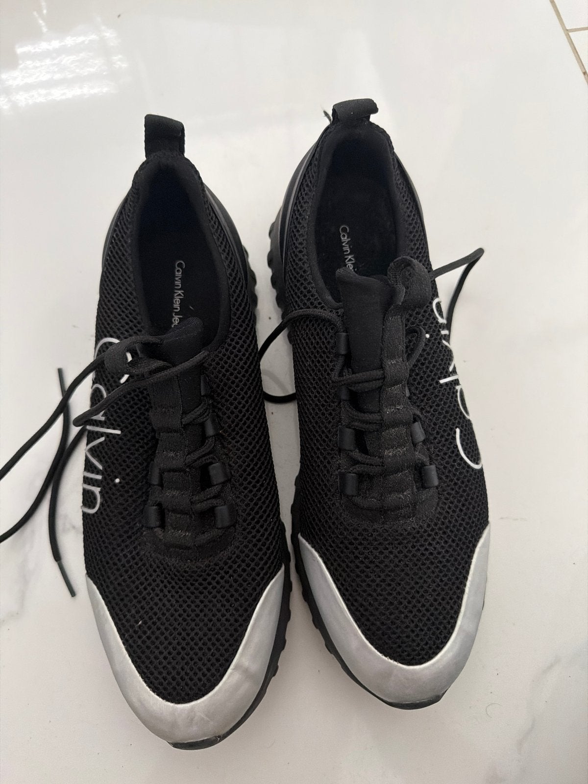 Calvin Klein Jeans Sneakers Zwart Maat 39 nieuw, Ophalen of Verzenden, Zo goed als nieuw, Zwart, Sneakers of Gympen