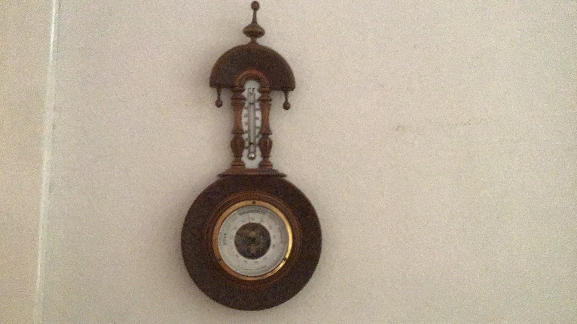 Antieke barometer, Ophalen of Verzenden, Niet werkend