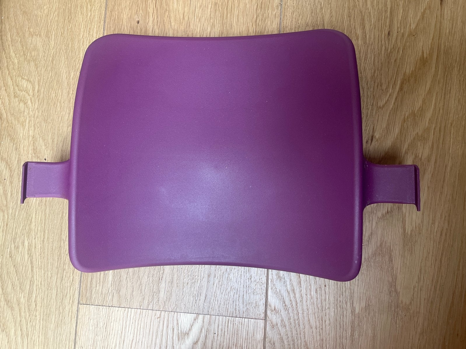 Stokke rugsteun paars - goede staat, Ophalen, Meegroeistoel