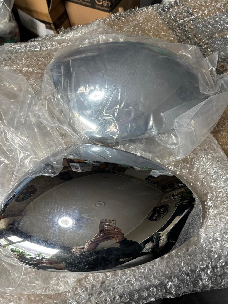 Nieuw Chroom spiegelkappen voor Peugeot 208 en Citroën C3, Auto-onderdelen, Spiegels, Ophalen of Verzenden, Nieuw, Peugeot