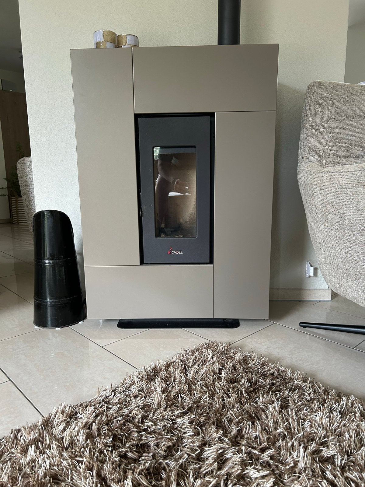 Cadel Grace 3 Pelletkachel (7 kW), Ophalen, Gebruikt, Overige brandstoffen, Pelletkachel