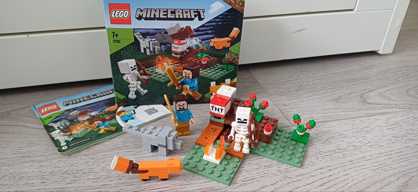 Lego minecraft 21162, Ophalen of Verzenden, Zo goed als nieuw