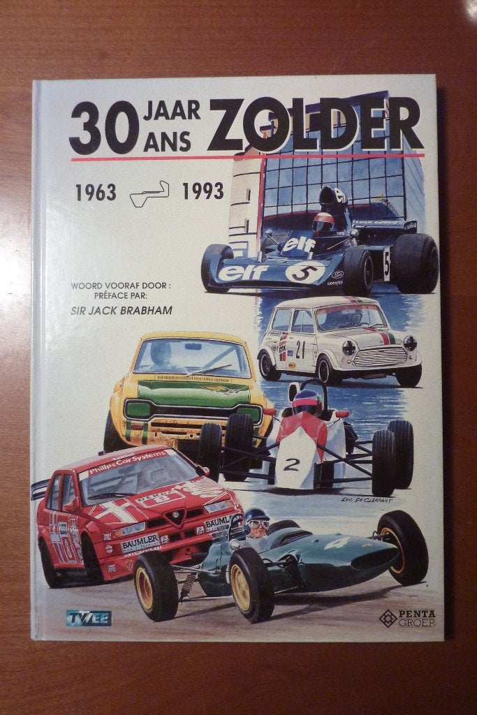 30 jaar/ans Zolder 1963 - 1993 - Jean-Paul Delsaux, Ophalen of Verzenden, Zo goed als nieuw, Overige sporten