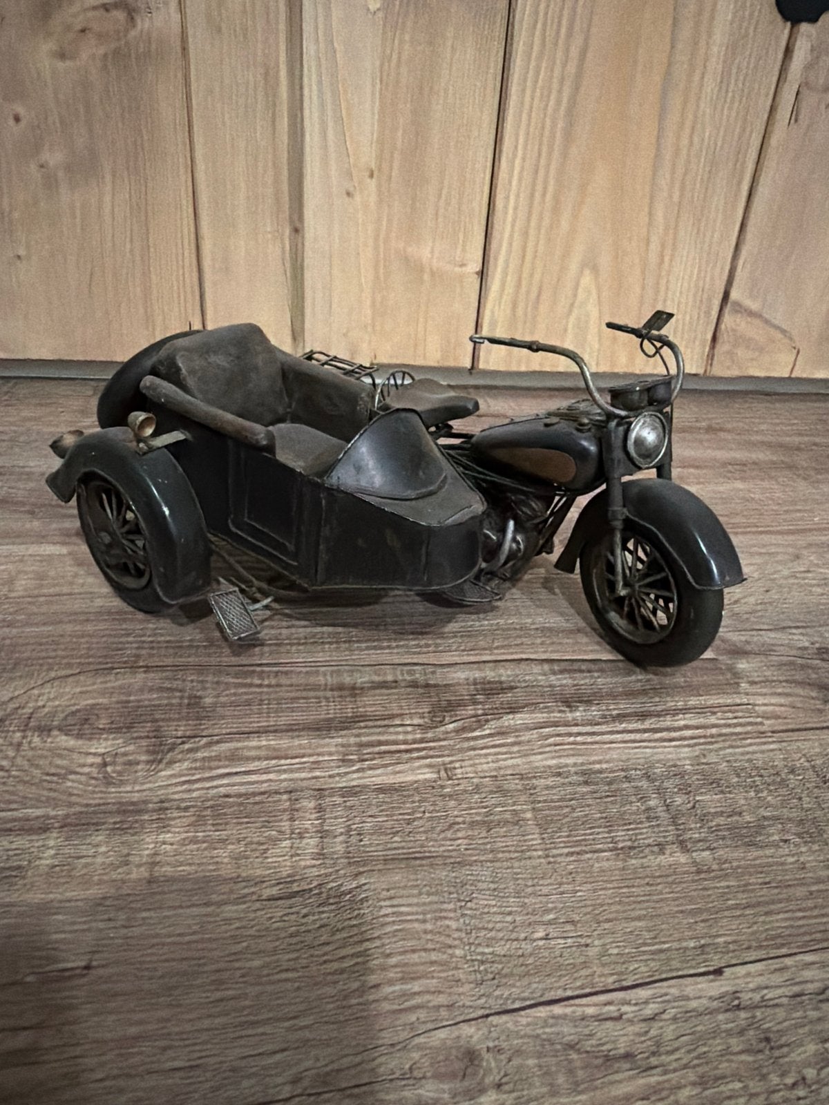 Vintage Motorfiets met Zijspan, Ophalen of Verzenden, Gebruikt, Motoren