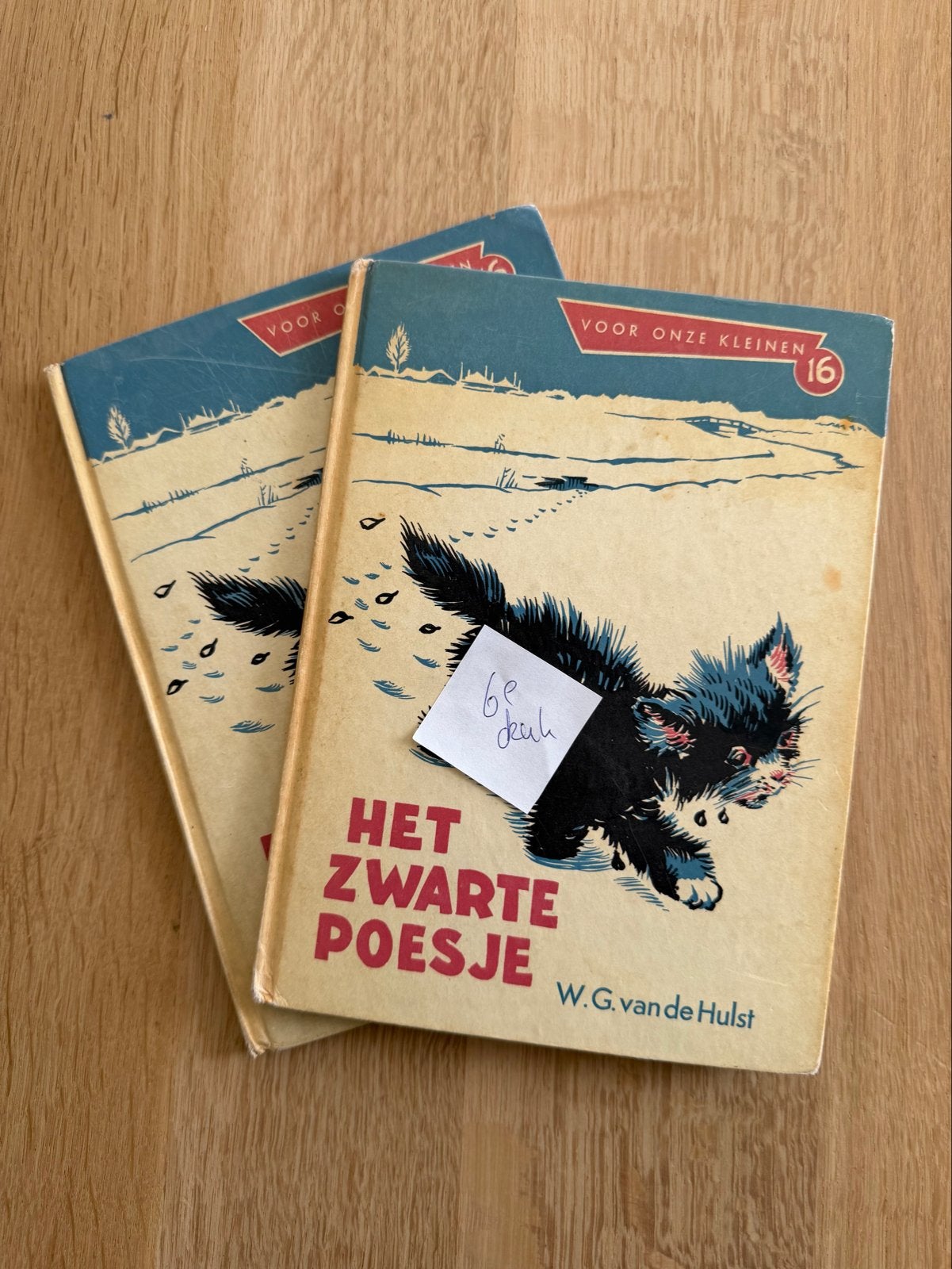 Het Zwarte Poesje - W.G. van de Hulst (2 exemplaren), Ophalen of Verzenden, Gelezen, Fictie algemeen