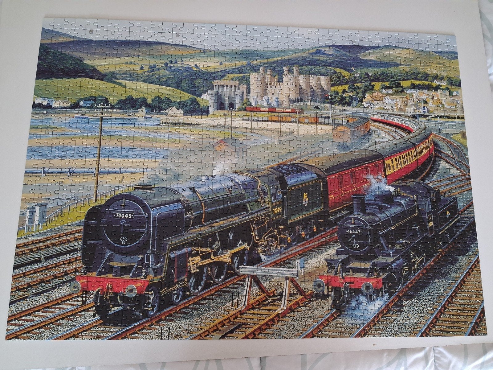 Puzzel Gateway to Snowdonia, Hobby en Vrije tijd, Ophalen of Verzenden, 500 t/m 1500 stukjes, Gebruikt