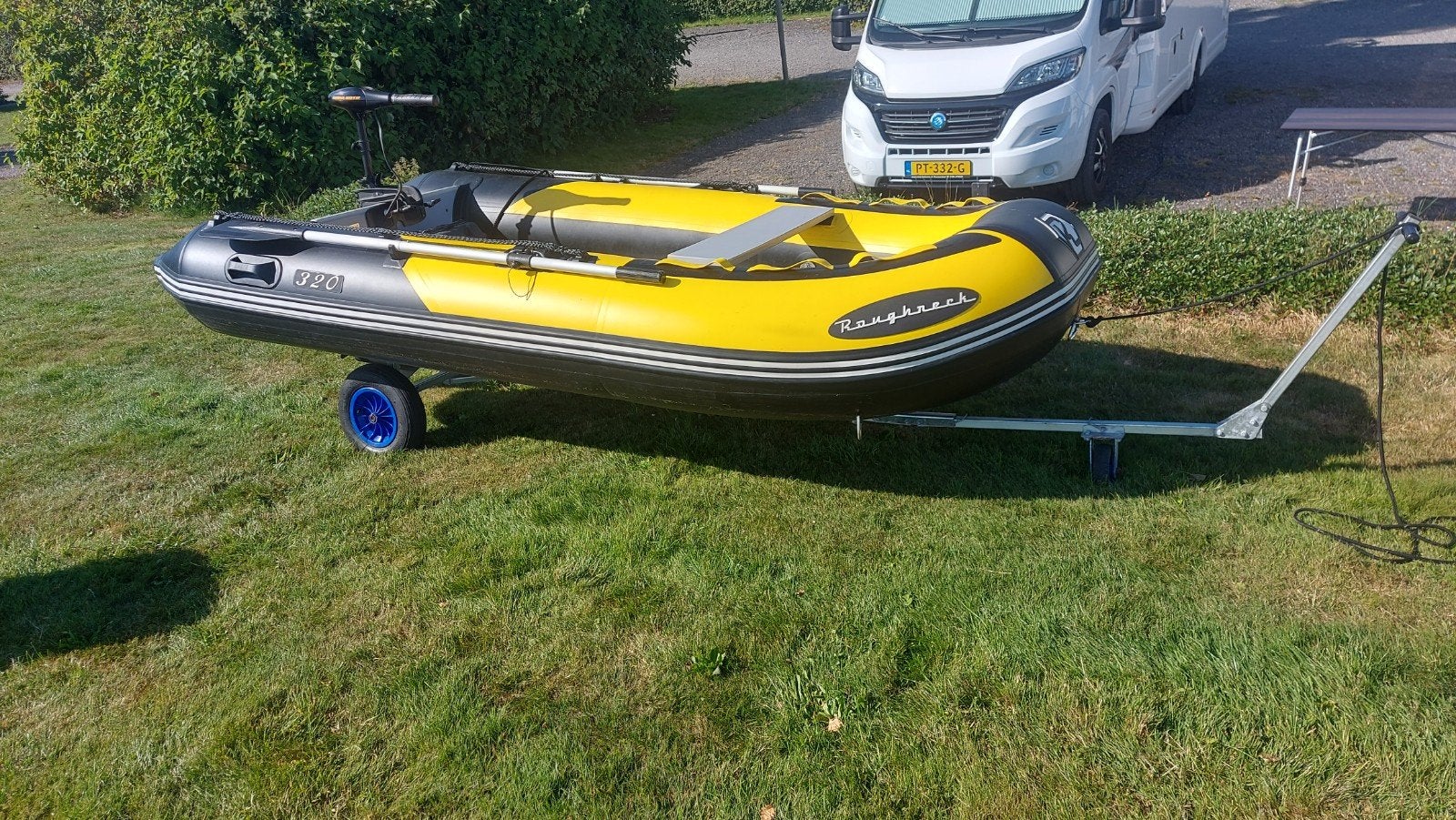 zodiak boot, Watersport en Boten, Ophalen, Zo goed als nieuw, Twee personen, Overige typen