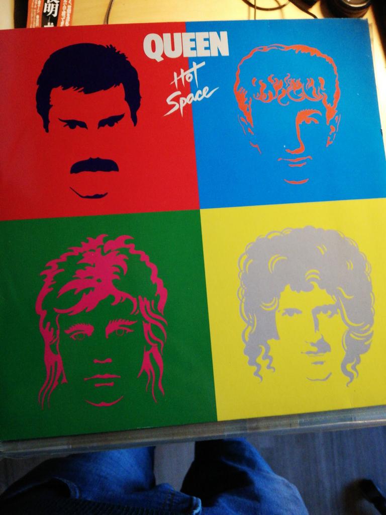 Queen - Hot Space LP (1982) Vinyl, Ophalen of Verzenden, Gebruikt, 12 inch