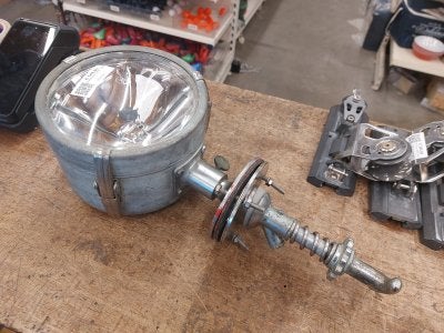 Zoeklicht DHR 12V, Niet ingevuld, Gebruikt, Niet ingevuld, Niet ingevuld
