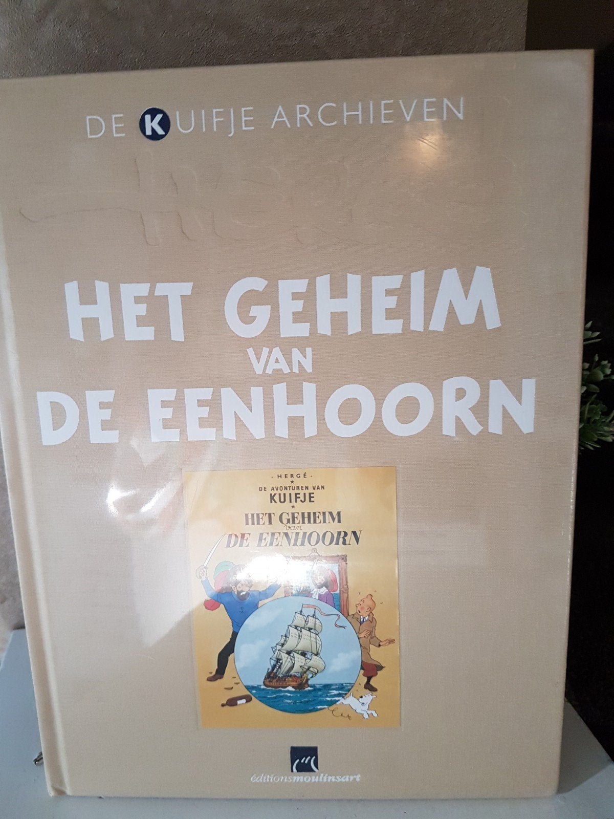 Kuifje ingebonden boek, Ophalen, Nieuw