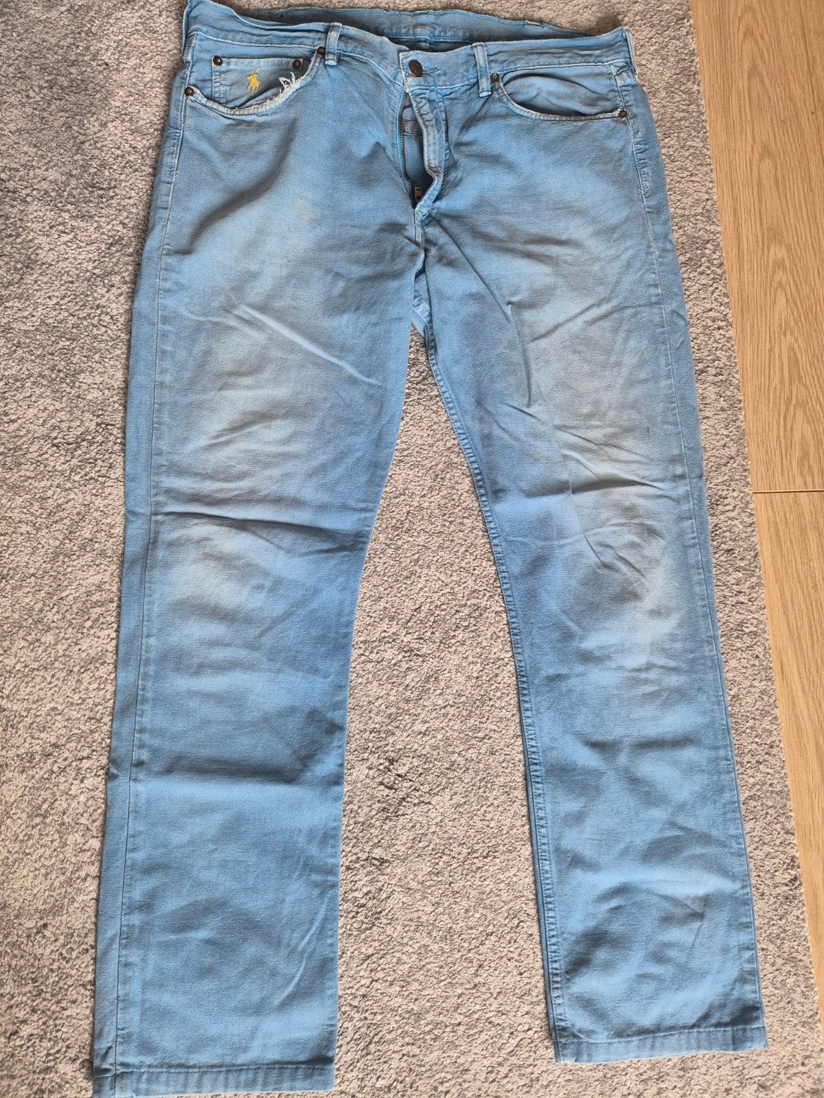 Ralph Lauren heren spijkerbroek w 36 l 34, Kleding | Heren, Ophalen of Verzenden, Zo goed als nieuw, Blauw, W36 - W38 (confectie 52/54)