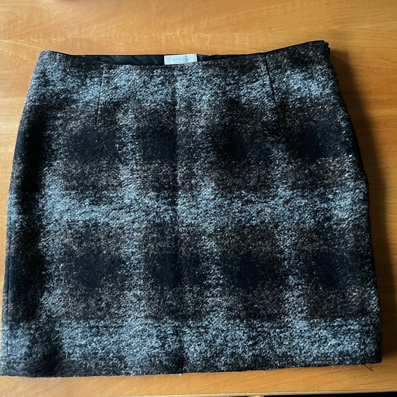 Korte winterrok - Maat 44, Maat 42/44 (L), Ophalen of Verzenden, Grijs, Gedragen