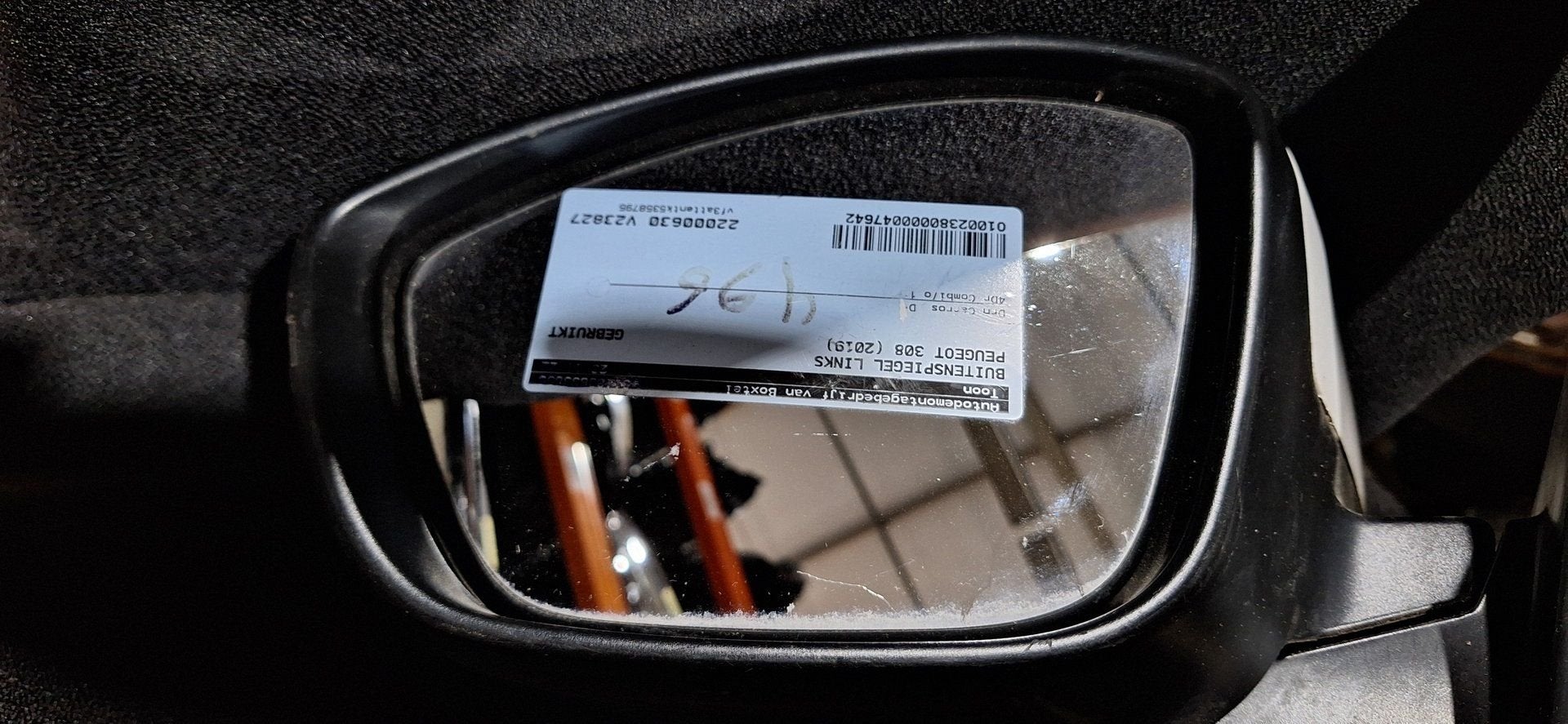 buitenspiegel links Peugeot 308 uit het bouwjaar 2019, Gebruikt, -, -, Ophalen of Verzenden