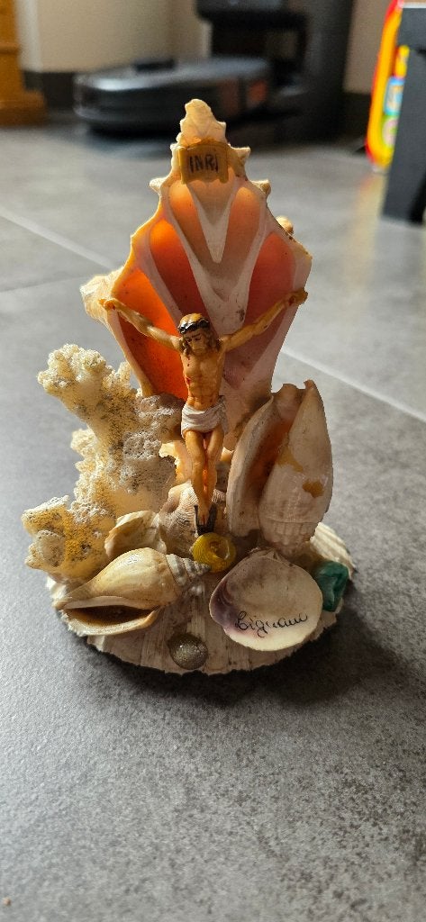 schelpen ornament, Antiek en Kunst, Ophalen of Verzenden