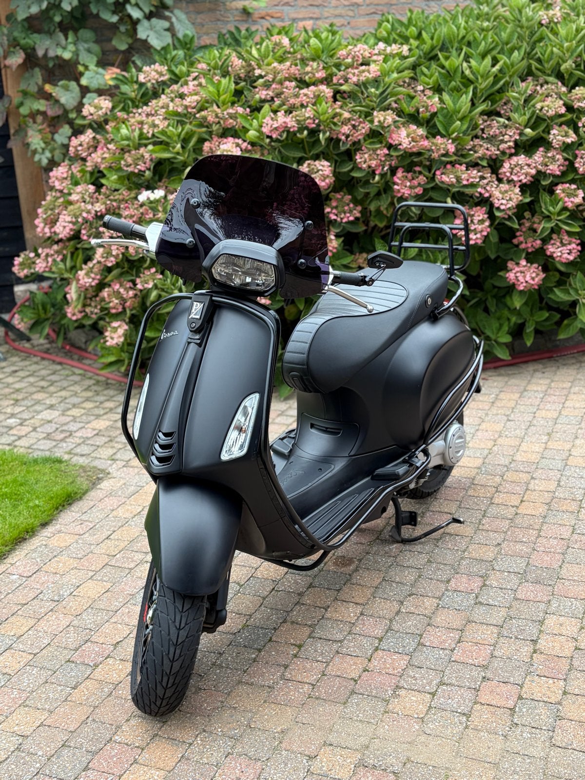 Vespa Sprint Notte 50cc Mat Zwart, Ophalen, Gebruikt, Overige modellen, Maximaal 45 km/u