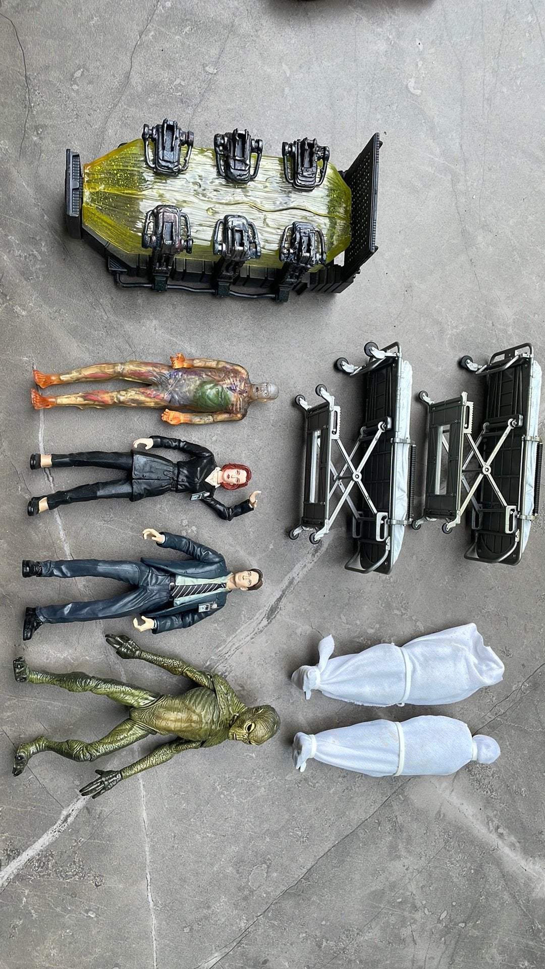 VintageThe X -Files actiefiguren uit 1988, Verzamelen, Ophalen of Verzenden, Zo goed als nieuw