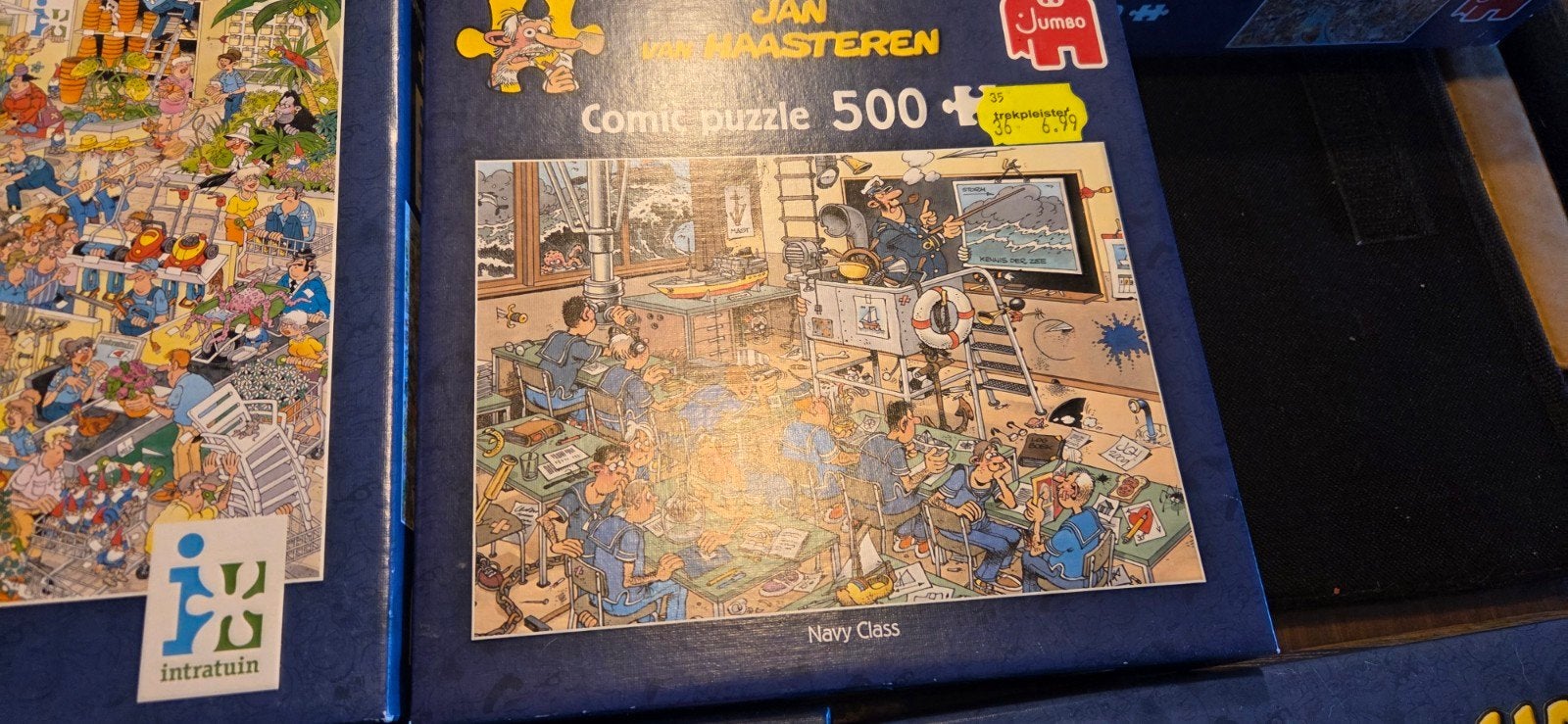 Foto 6 van 5 Jan van Haasteren puzzels (4x 1000, 1x 500 stukjes)