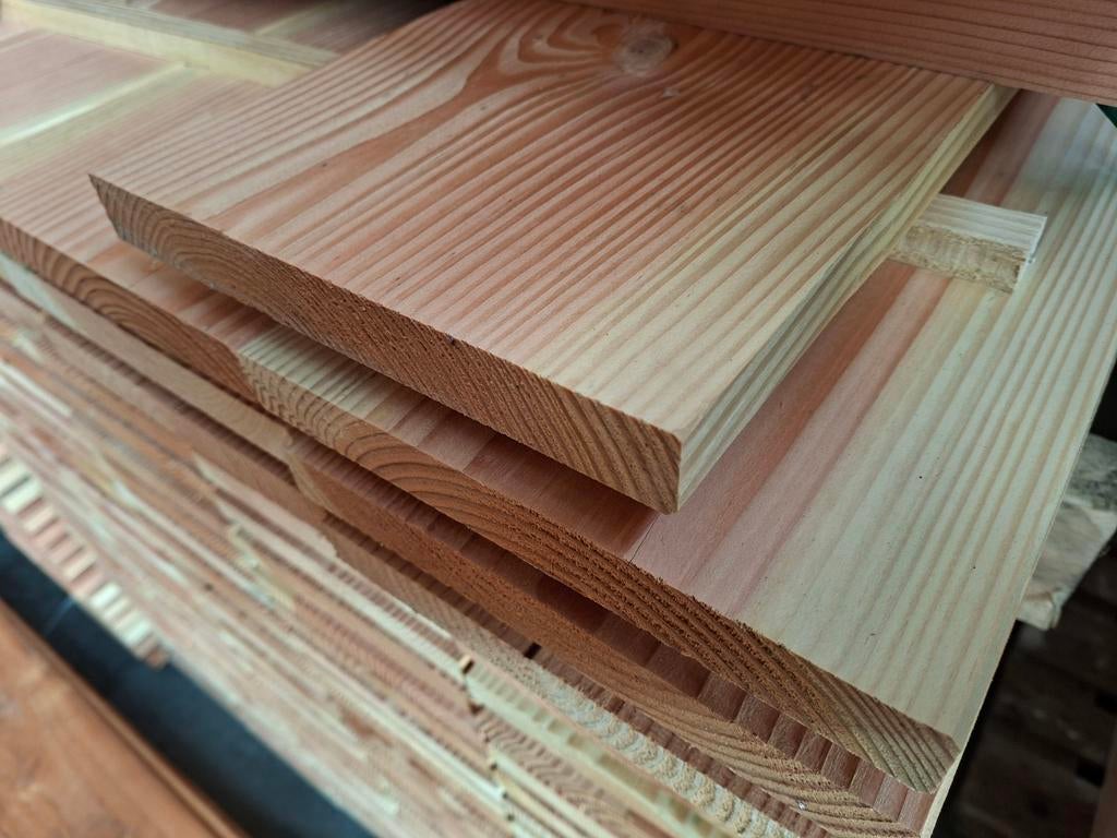 AANBIEDIN Douglas geschaafde planken boeiplanken tuinplank, Ophalen, Nieuw, 250 cm of meer, Planken
