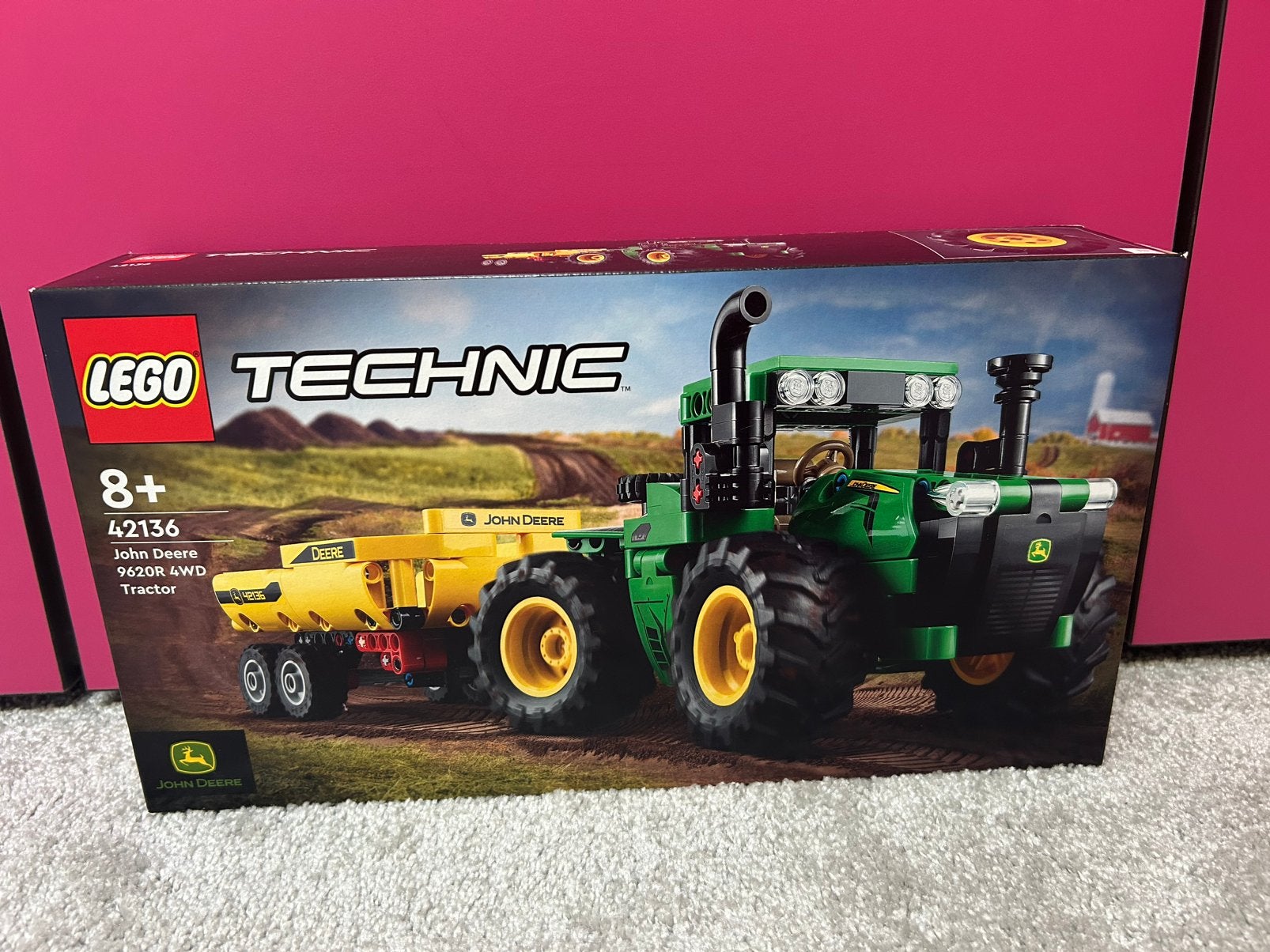 Lego Technic 42136 John Deere, Lego, Nieuw, Ophalen of Verzenden, Technic