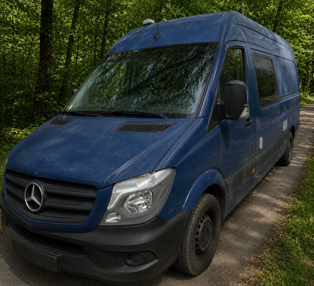 Sprinter Zelfbouw Camper – Compleet & Goed Onderhouden, Automaat, Buscamper of Camperbus, Bedrijf, Diesel