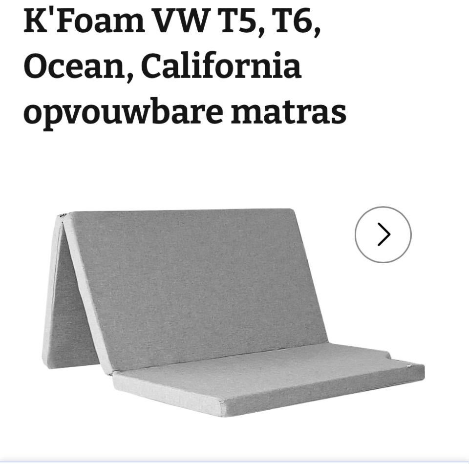 Origineel matras camper Volkswagen California, Ophalen, Nieuw