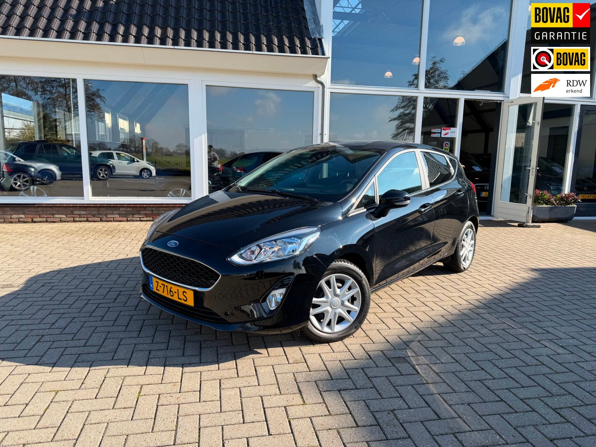 Ford Fiesta - 1.0 EcoBoost Titanium - 2018, Voorwielaandrijving, Gebruikt, Euro 6, 580 kg