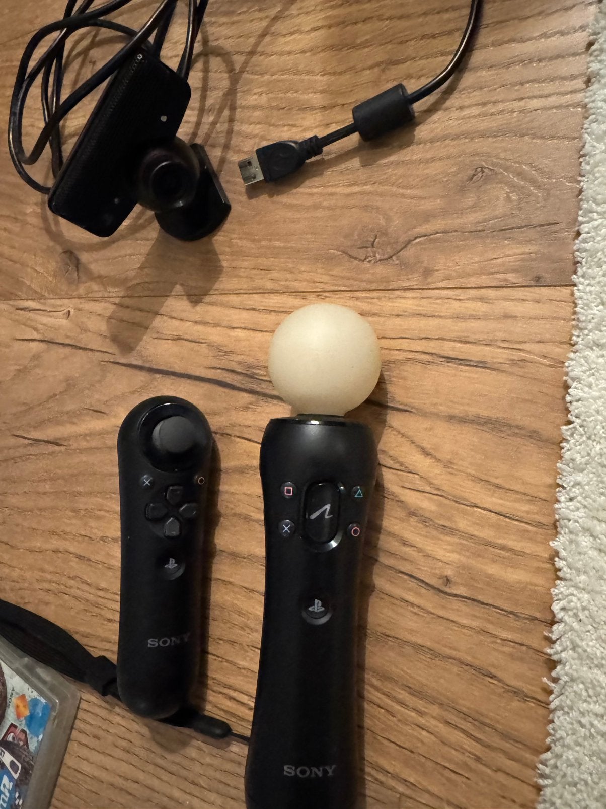 Playstation Move controllers +  move eye camera, Ophalen of Verzenden, Zo goed als nieuw, Controller, PlayStation 1