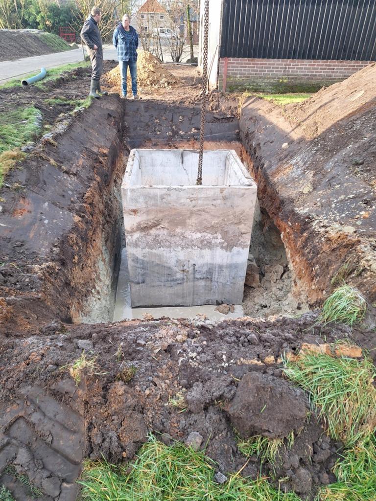Betonput 5m3 - Mestopslag, wateropslag, pompput, Zakelijke goederen, Ophalen of Verzenden, Tot 80 Pk, Tot 2500