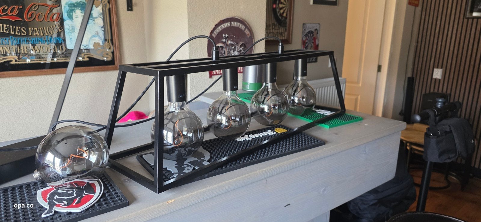 mooie eettafel lamp, Ophalen, Zo goed als nieuw