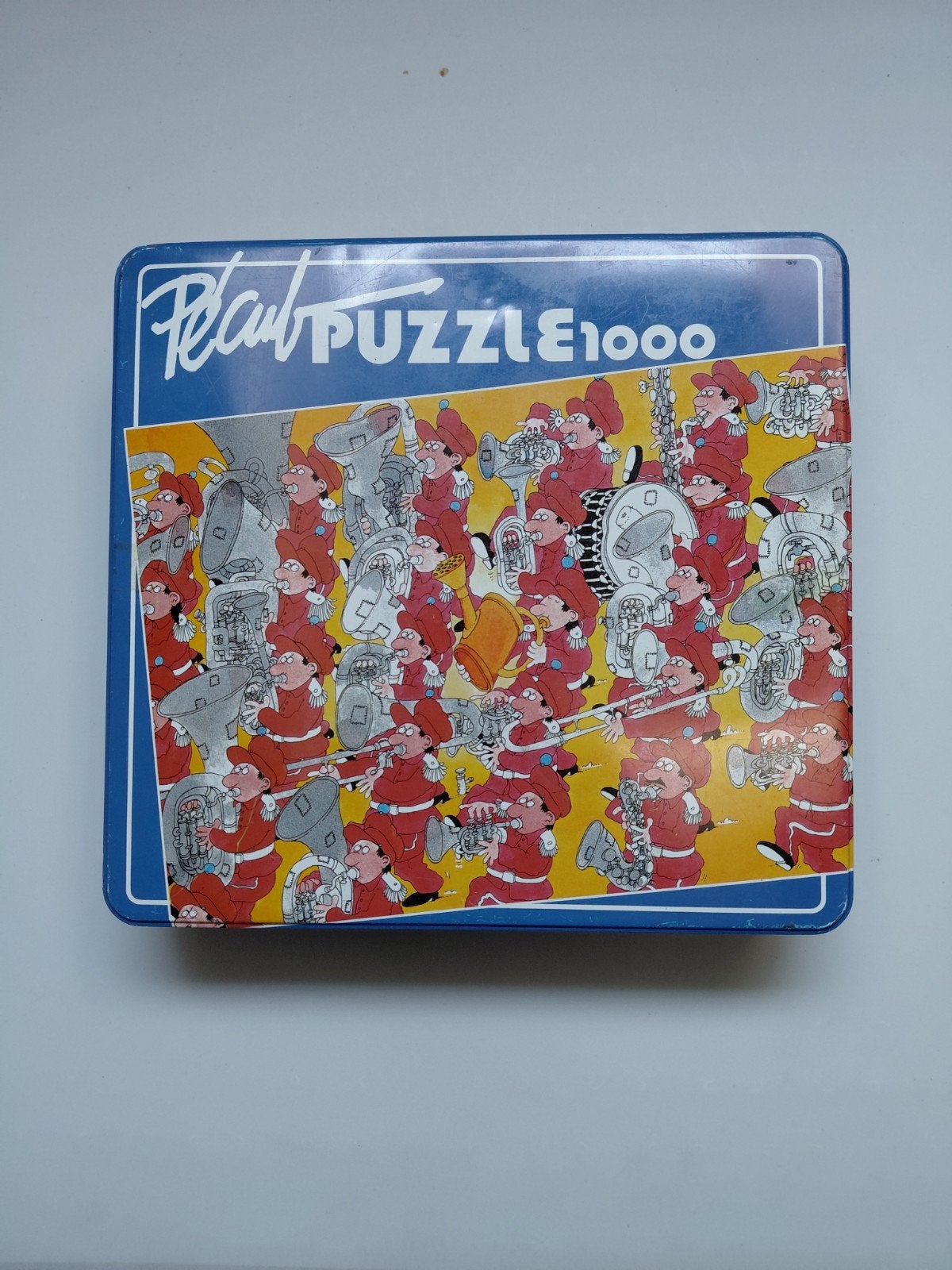 Pecub legpuzzel 1000 stukjes - De Muziekband, Ophalen of Verzenden, 500 t/m 1500 stukjes, Gebruikt, Legpuzzel