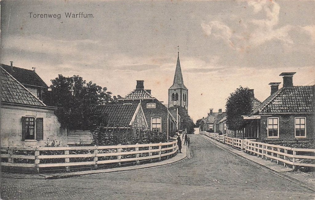 702-344-015 Torenweg Warffum, Verzenden, Voor 1920, Groningen