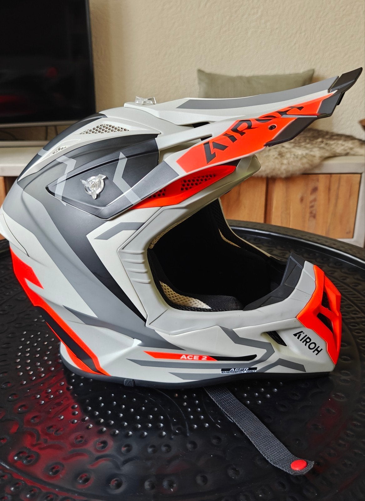 Airoh Aviator Ace 2 enduro offroad cross helm, maat M, Overige merken, M, Offroadhelm, Dames