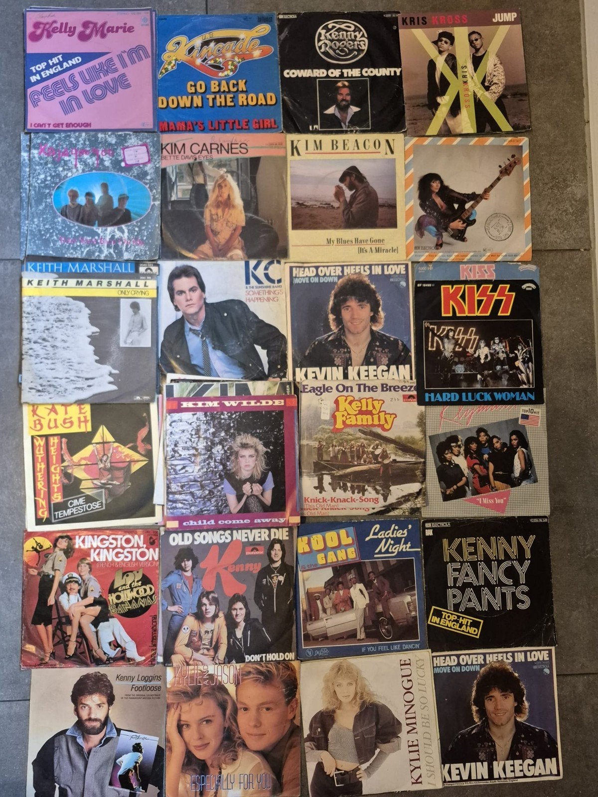 Foto 16 van Grote collectie 1245 stuks 7 inch vinyl singles- pop, rock..