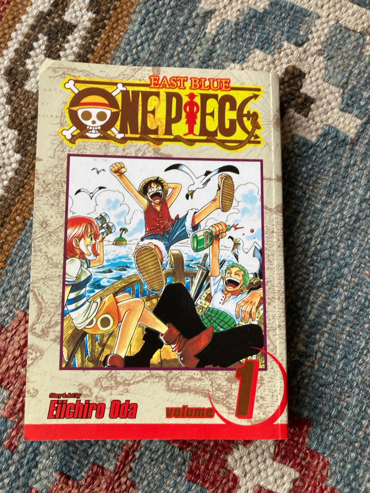 One Piece Volume 1 (Engels) - East Blue Part 1 Manga, Ophalen of Verzenden, Zo goed als nieuw, Amerika