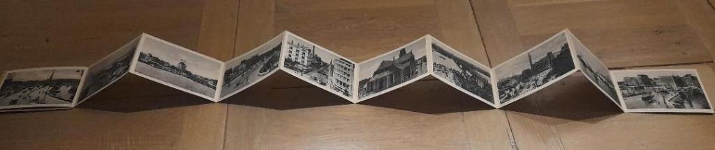 Oud Rotterdam setje van 10 ansichtkaarten, leporello, Verzamelen, Ansichtkaarten | Nederland, Ophalen of Verzenden, 1920 tot 1940