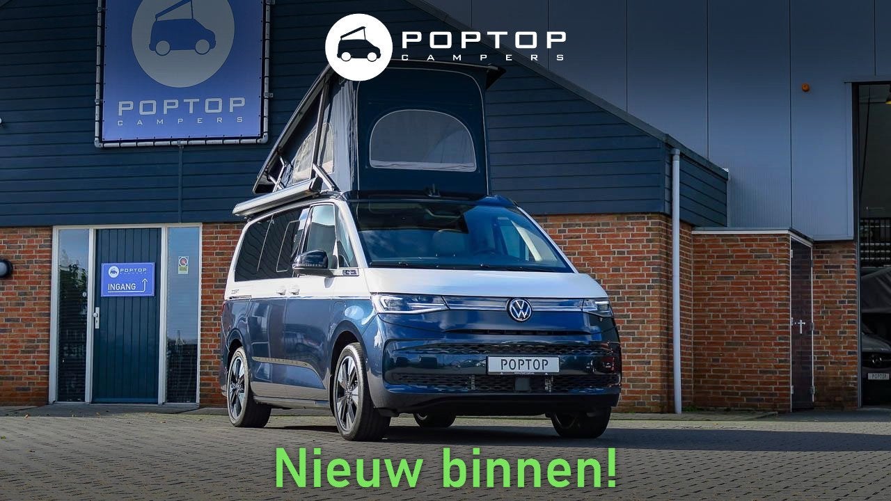 Volkswagen Multivan California Ocean eHybrid 4Motion, Automaat, Buscamper of Camperbus, Volkswagen, Bedrijf